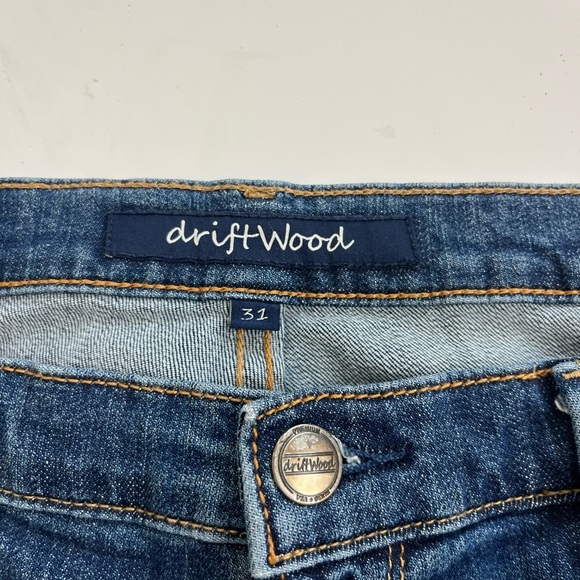 Driftwood Blue Jeans Size 31 Distressed - Picture 3 of 16